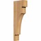 Ekena Millwork Mediterranean Smooth Corbel, Western Red Cedar, 3 1/2"W x 8"D x 24"H COR04X08X24MED00SWR - alternate 1